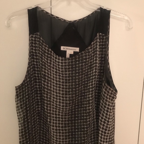 BCBG High Low Chiffon Dress - Picture 4 of 8